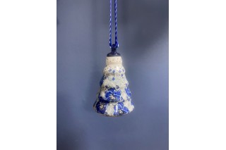 189 Bunzlau Kerstbal U4826 Unikat